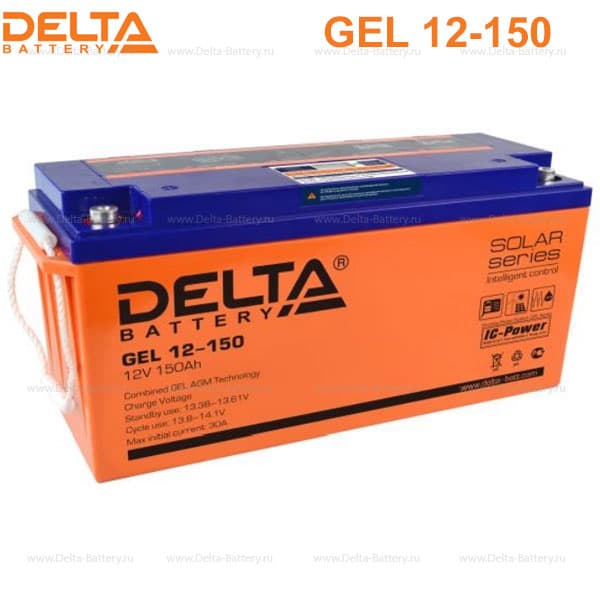 Аккумуляторная батарея Delta GEL 12-150 в Ухте