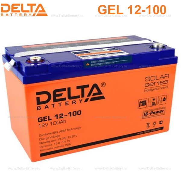 Аккумуляторная батарея Delta GEL 12-100 в Ухте