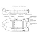 Надувная лодка Фрегат M430FM Light Jet в Ухте