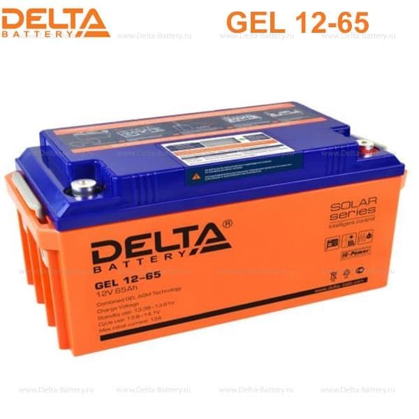 Аккумуляторная батарея Delta GEL 12-65 в Ухте