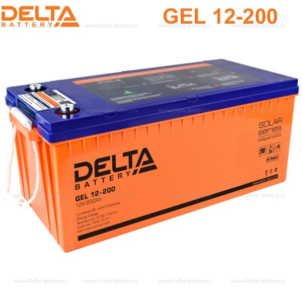 Аккумуляторная батарея Delta GEL 12-200 в Ухте