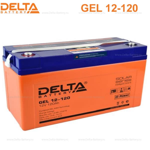 Аккумуляторная батарея Delta GEL 12-120 в Ухте