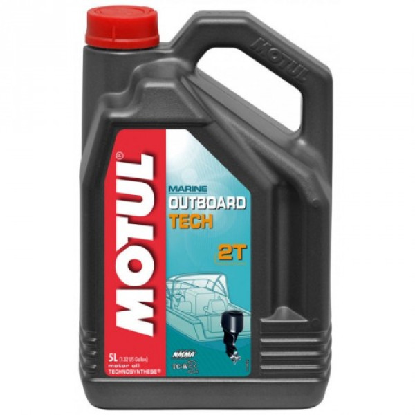 Масло MOTUL OUTBOARD TECH 2T 5л в Ухте